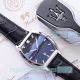 Copy Vacheron Constaintin Patrimony Blue Dial Black Leather Strap Watch (2)_th.jpg